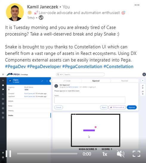 Power of DX Components: Snake